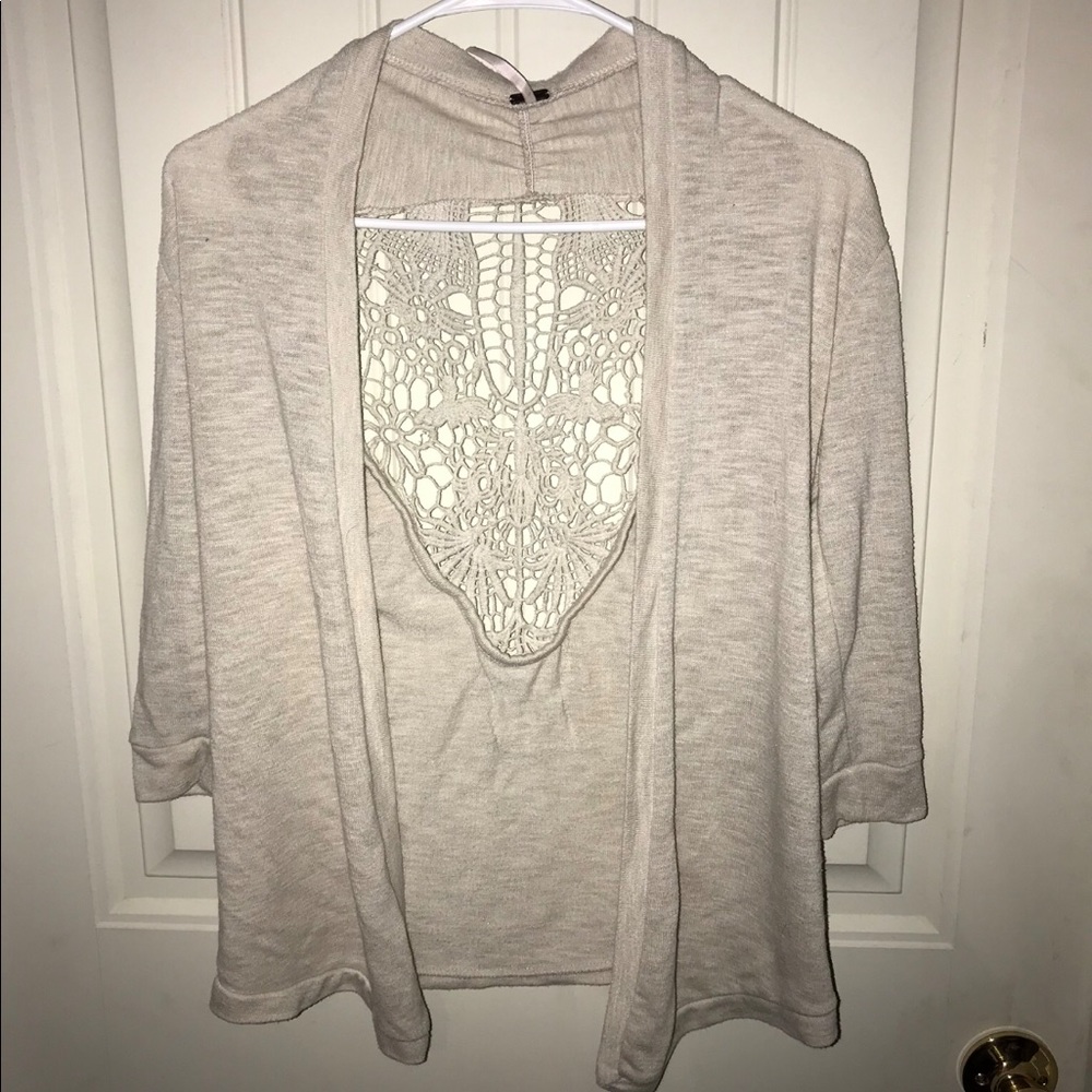 Cream Cardigan